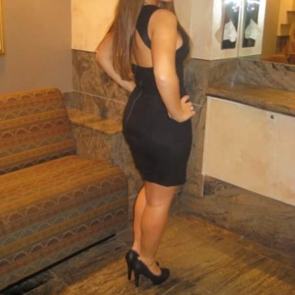 Bebe black dress